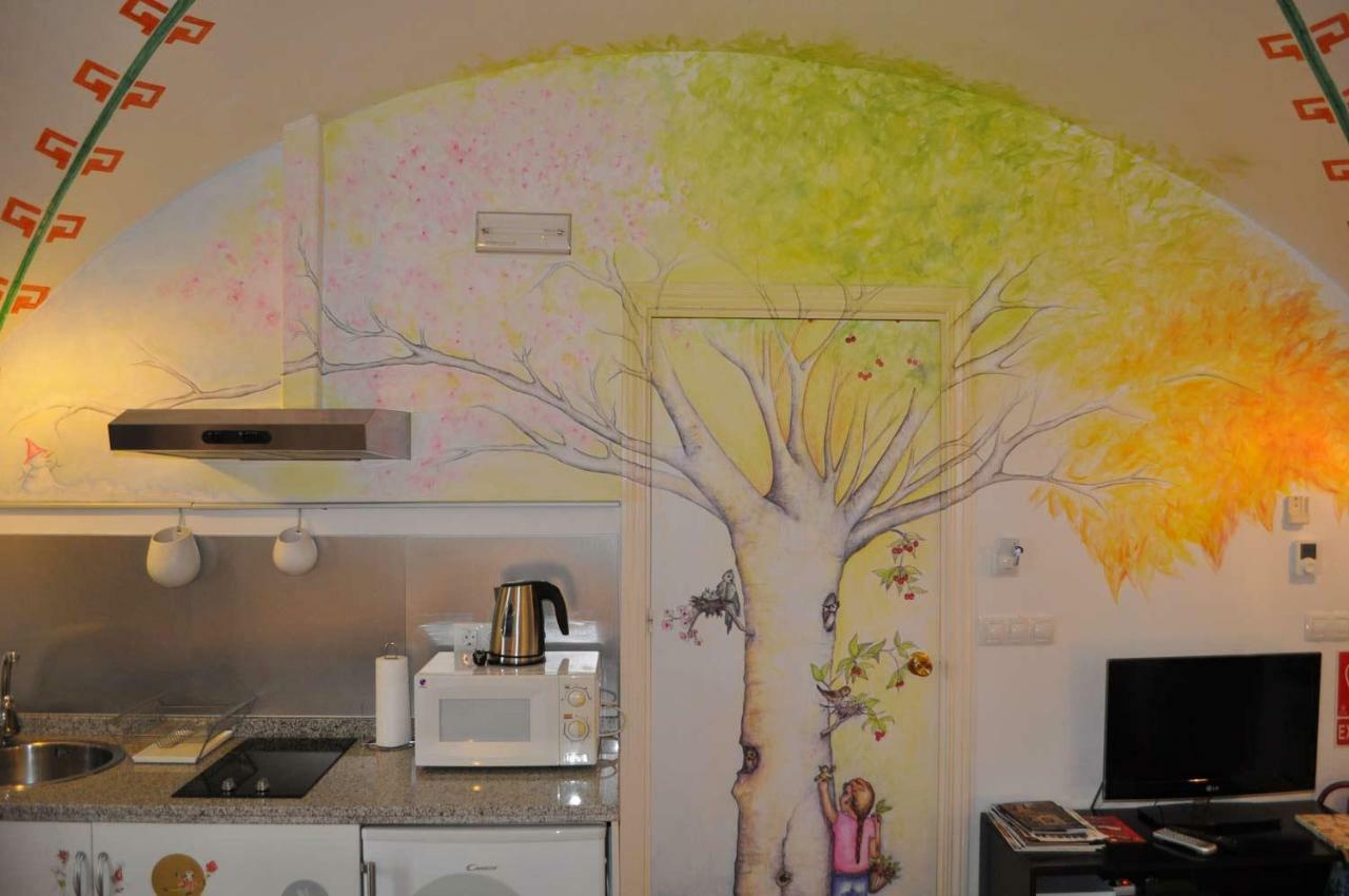 Apartamentos La Casa Pintada Caces Exteriör bild